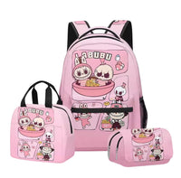 3-in-1 backpack set-pink movie night edition
