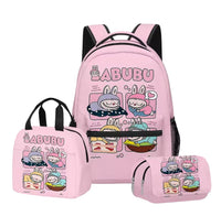 3-in-1 backpack set-pink sweet dream edition
