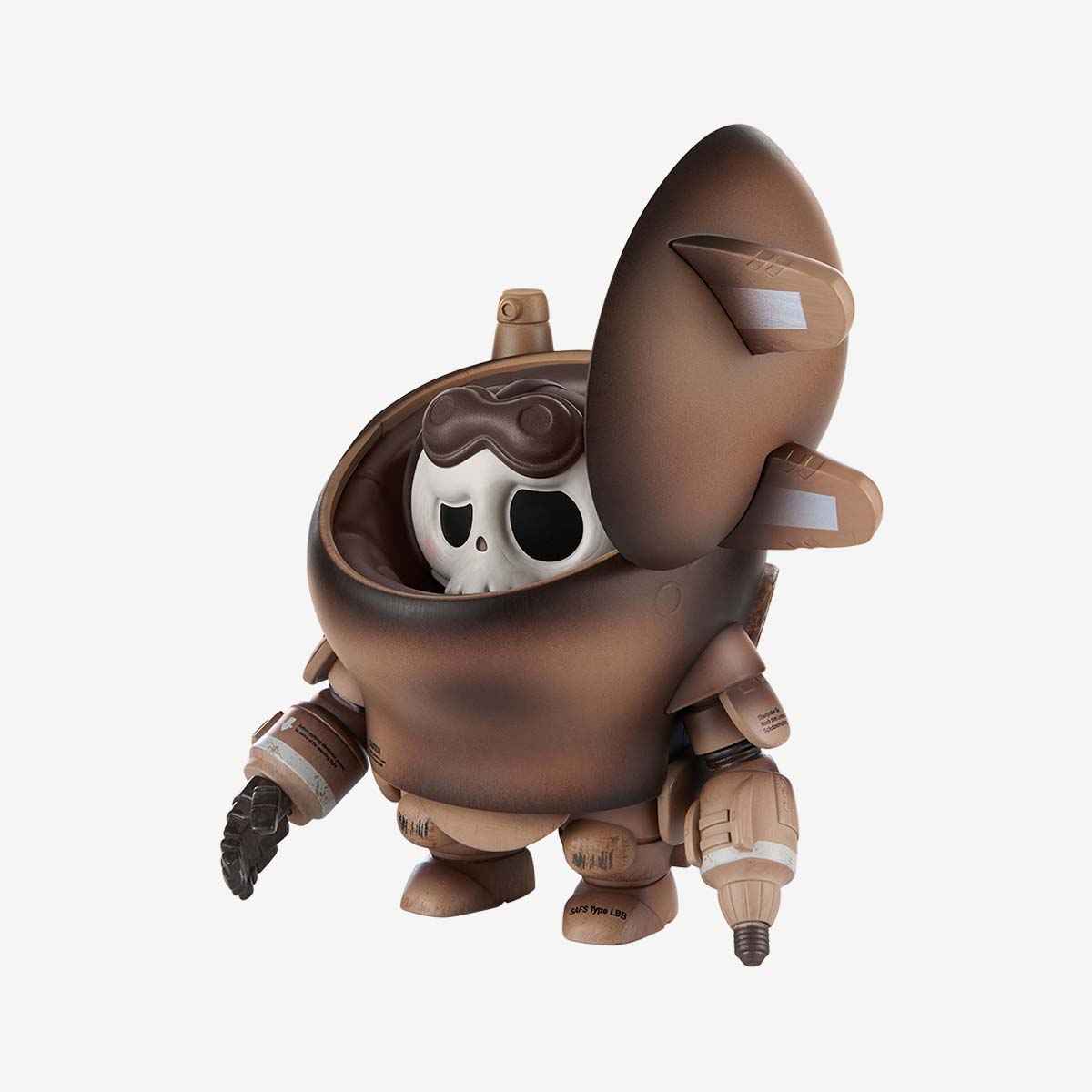 LABUBU × KOW YOKOYAMA SAFUS CORROSION figurine - Limited edition FEFIGURINE LABUBU × KOW YOKOYAMA SAFUS LABUBU CORROSION - Limited edition