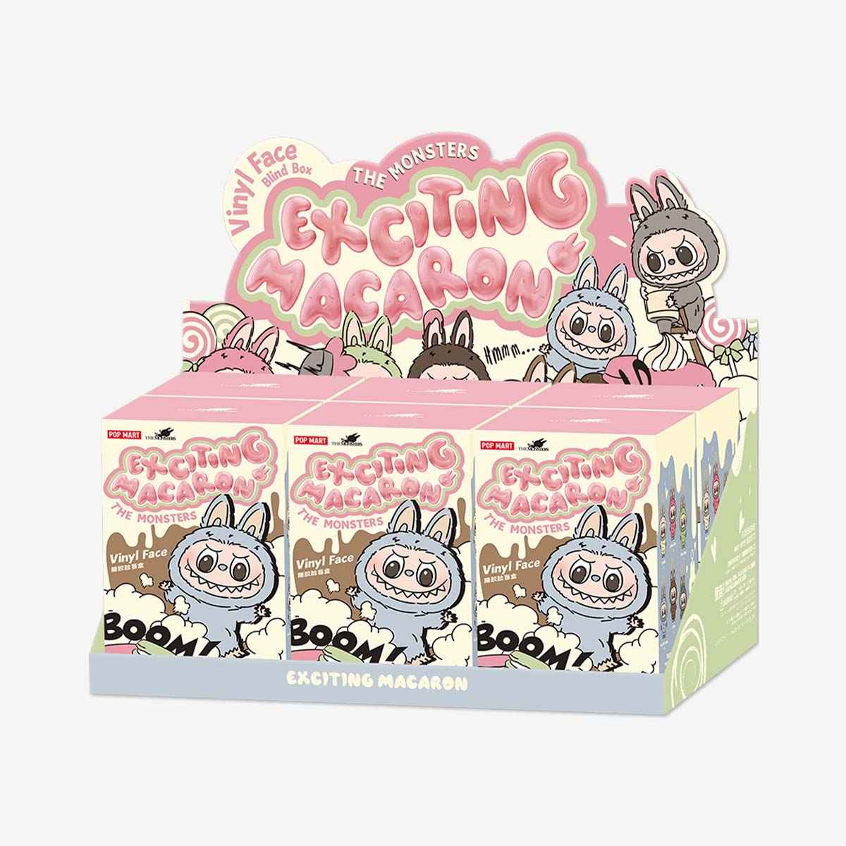Labu Vinyl Face Blind Box - Exciting Macaron series