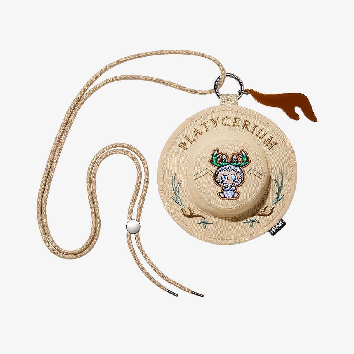 LABUBU mini platycerium hat bag - FALL IN WILD series
