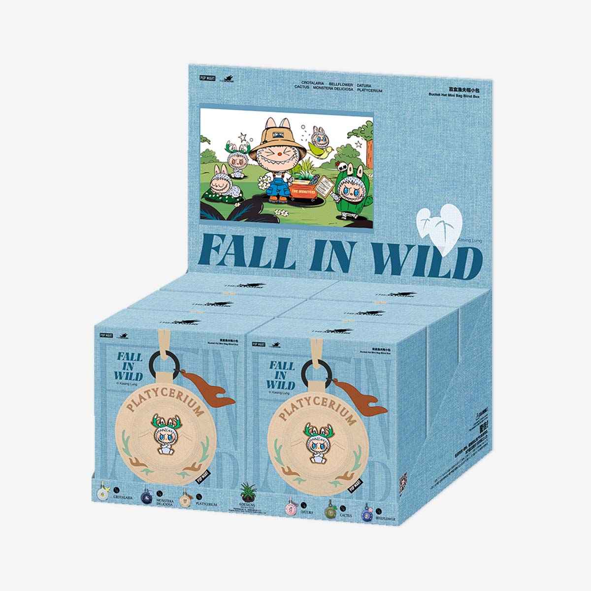 LABUBU Mini Blind Box Hat Bag - Fall in Wild Series (full box)
