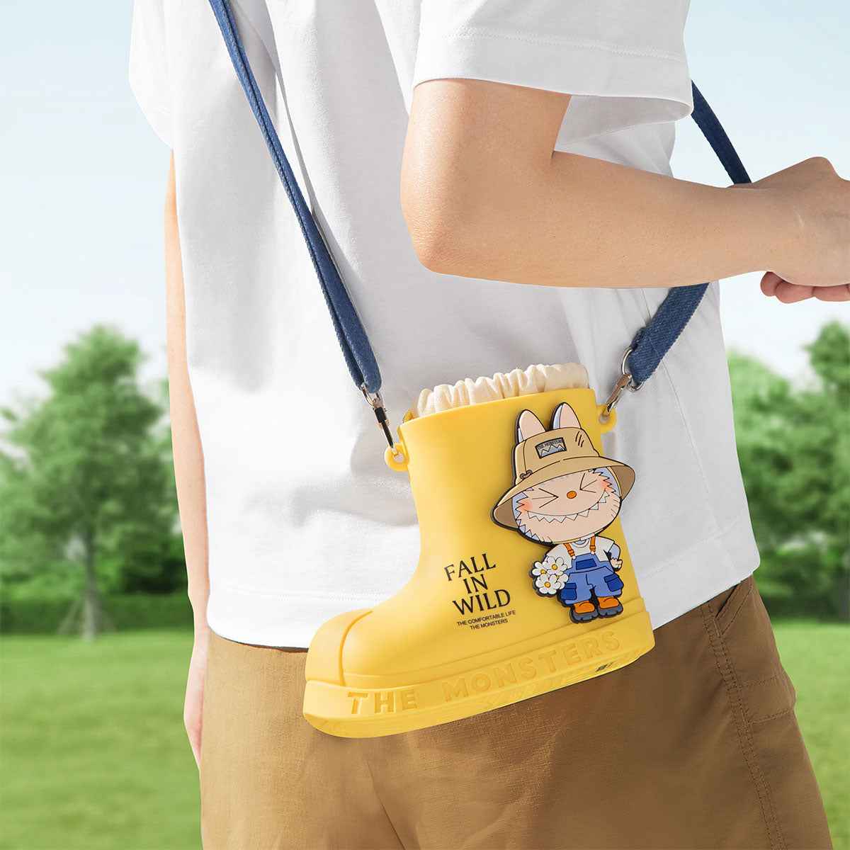 LABUBU rain boot bag - FALL IN WILD series