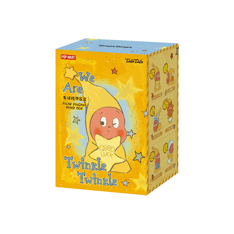 We Are Twinkle Twinkle Series – Plush Pendant Blind Box | Single Box (1 pc) or Full Set