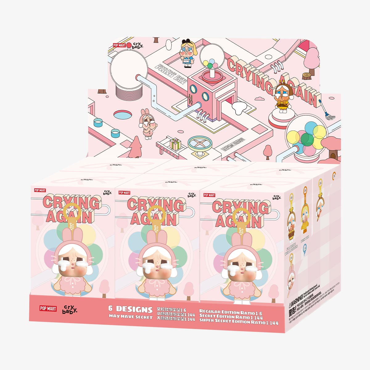 Crybaby – Gråter Igen Vinyl Plysch | Mystisk Blindbox Edition