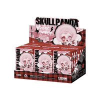 SKULLPANDA – Set Sħiħ ta' 6 Plush | Serje Sinfonija tax-Xitwa | Kaxxa Mgħajra