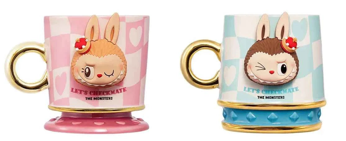 Mug Labu Blue and Pink - Let’s Checkmatemug Labu and Rose series - Let’s Checkmate series
