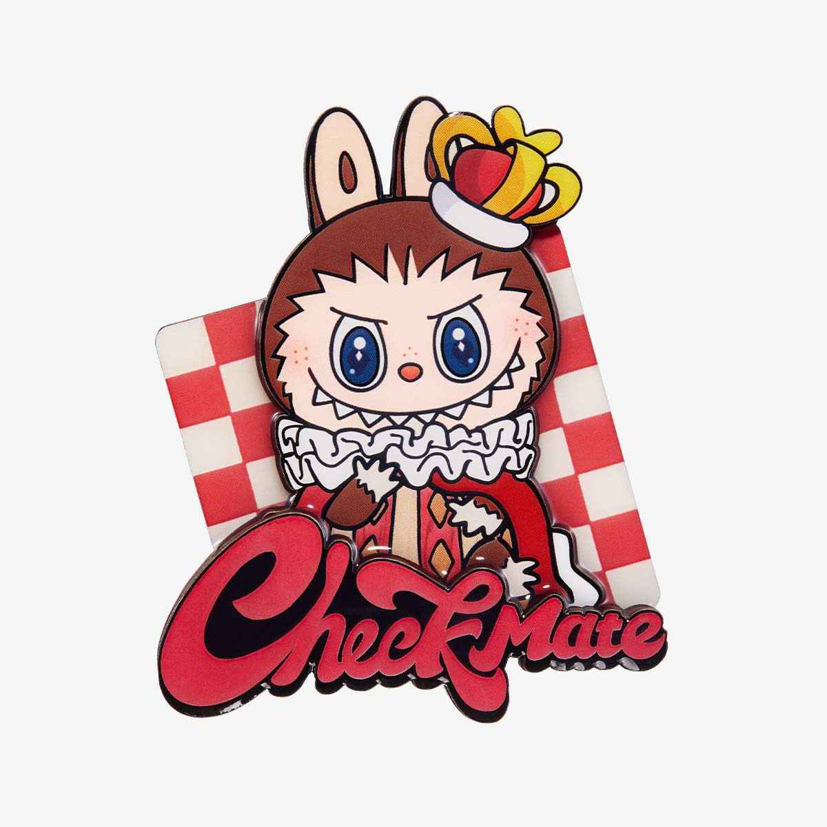 Magnet for fridge labubu king - let’s checkmate series