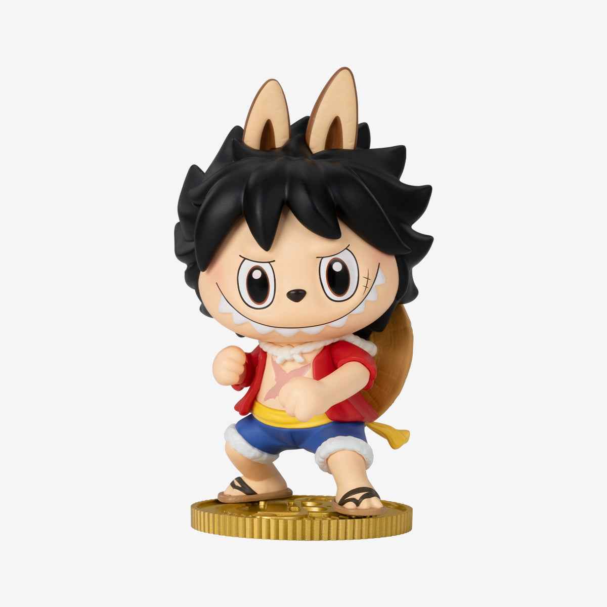 Labu X One Piece figurine - Monkey D Luffyfigurine Labu X One Piece - Monkey D Luffy