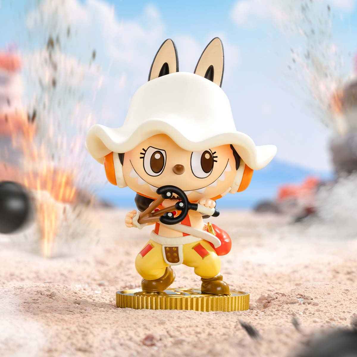 Labu X One Piece figurine - USOPPFIGURINE LABUBU X ONE PIECE - USOPP