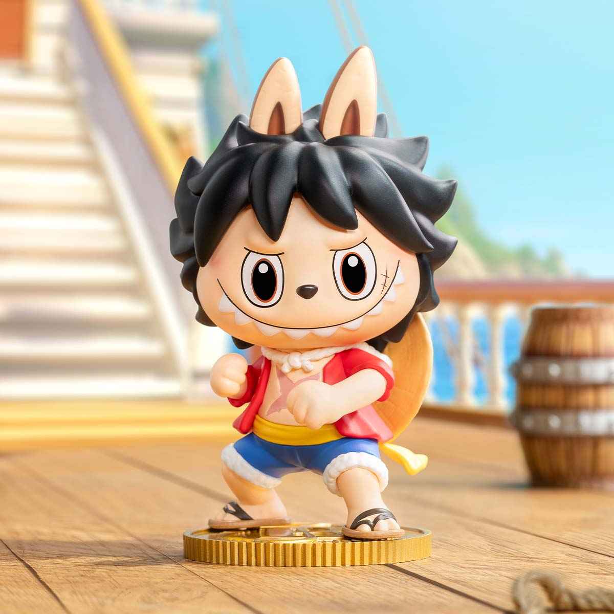 Complete LABUBU X One Piece Figurines Blind Box 12pcs - Edition SecretCoffret Full Labu Figurines X One Piece Blind Boxes 12pcs - Secret edition