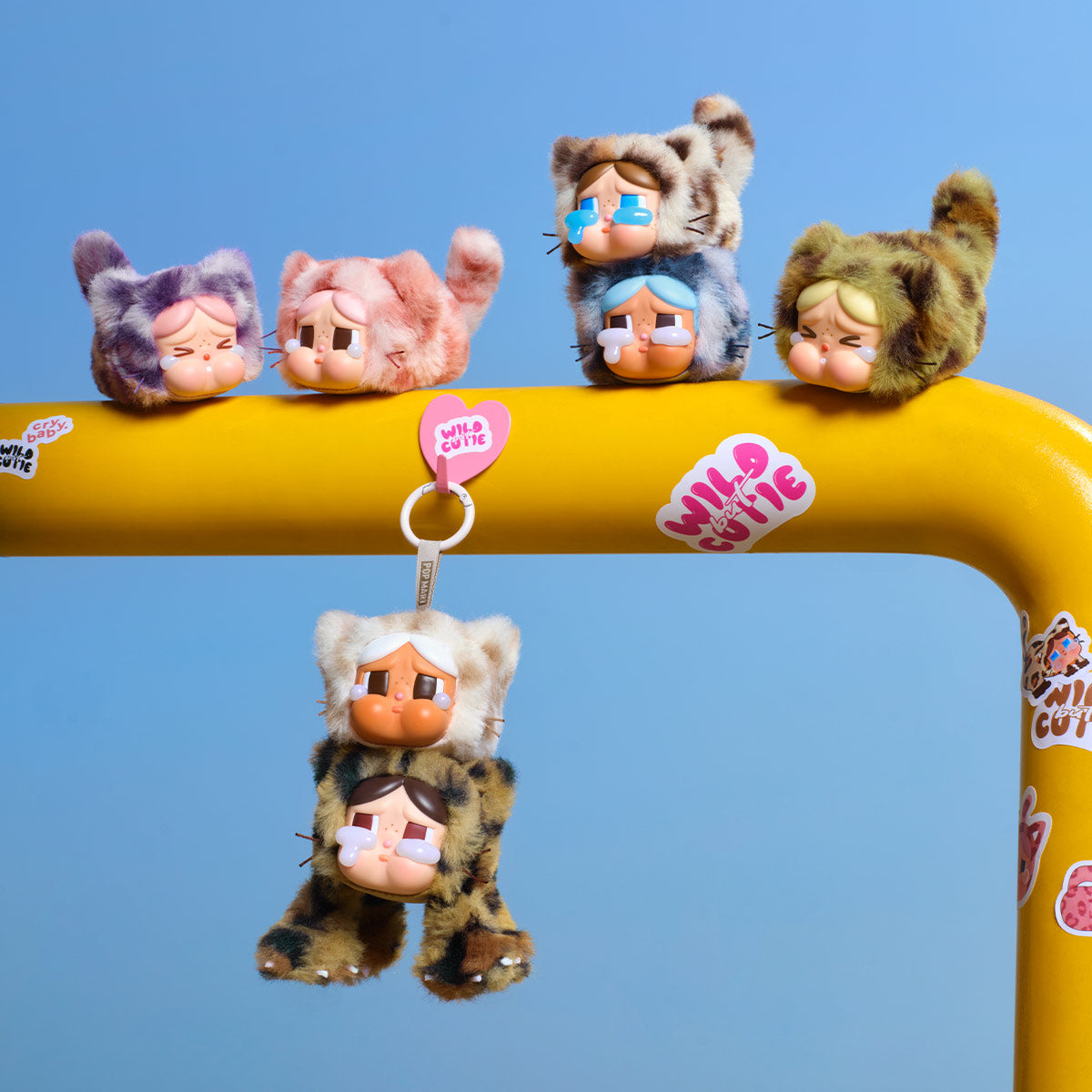 Serie Crybaby Wild ma carina - Peluche in vinile durante la Blind Box