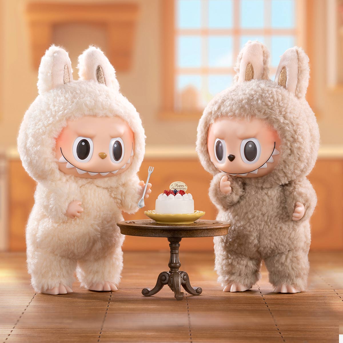 Labubu Vinyl Plush Face – Exciting Macaron (Blind Box)