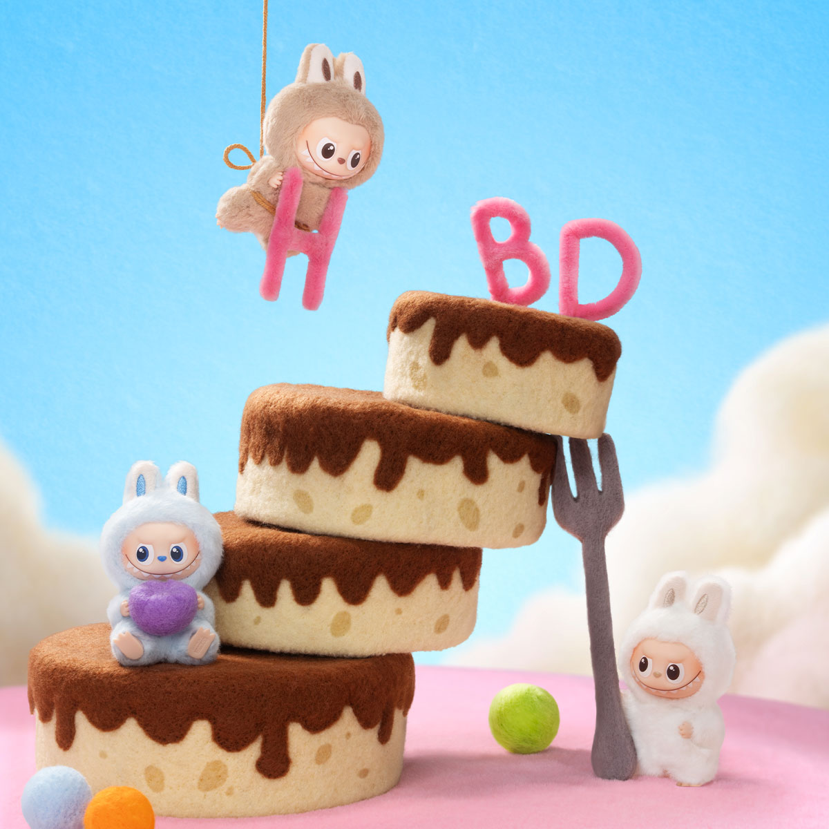 Labubu V4 – Pin For Love Series Blind Box (A-M Single Box