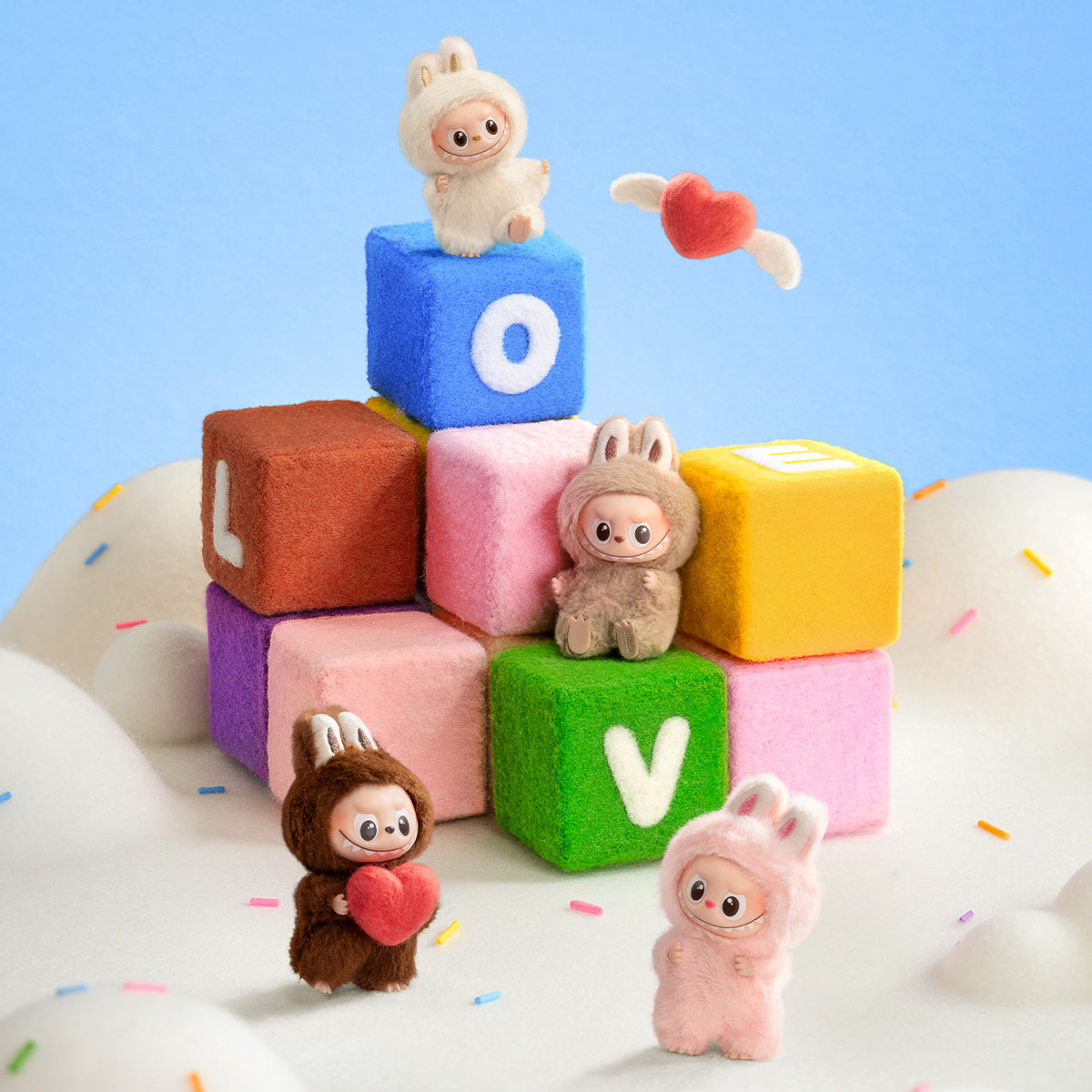 Labubu V4 – Pin For Love Series Blind Box (A-M Single Box) – Its