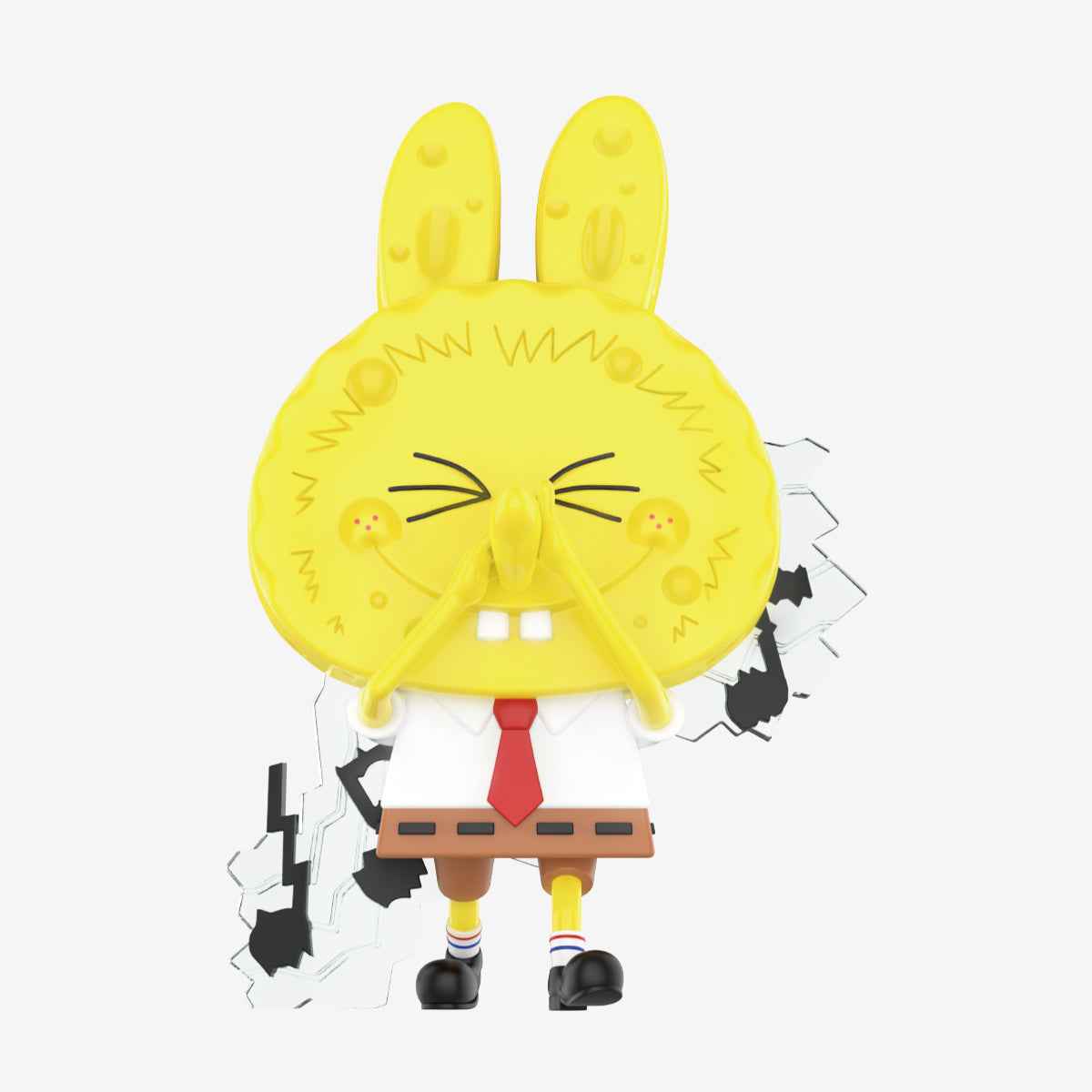 Labu × spongebob figurine - nose flutefigurine labu × spongebob - nose flute
