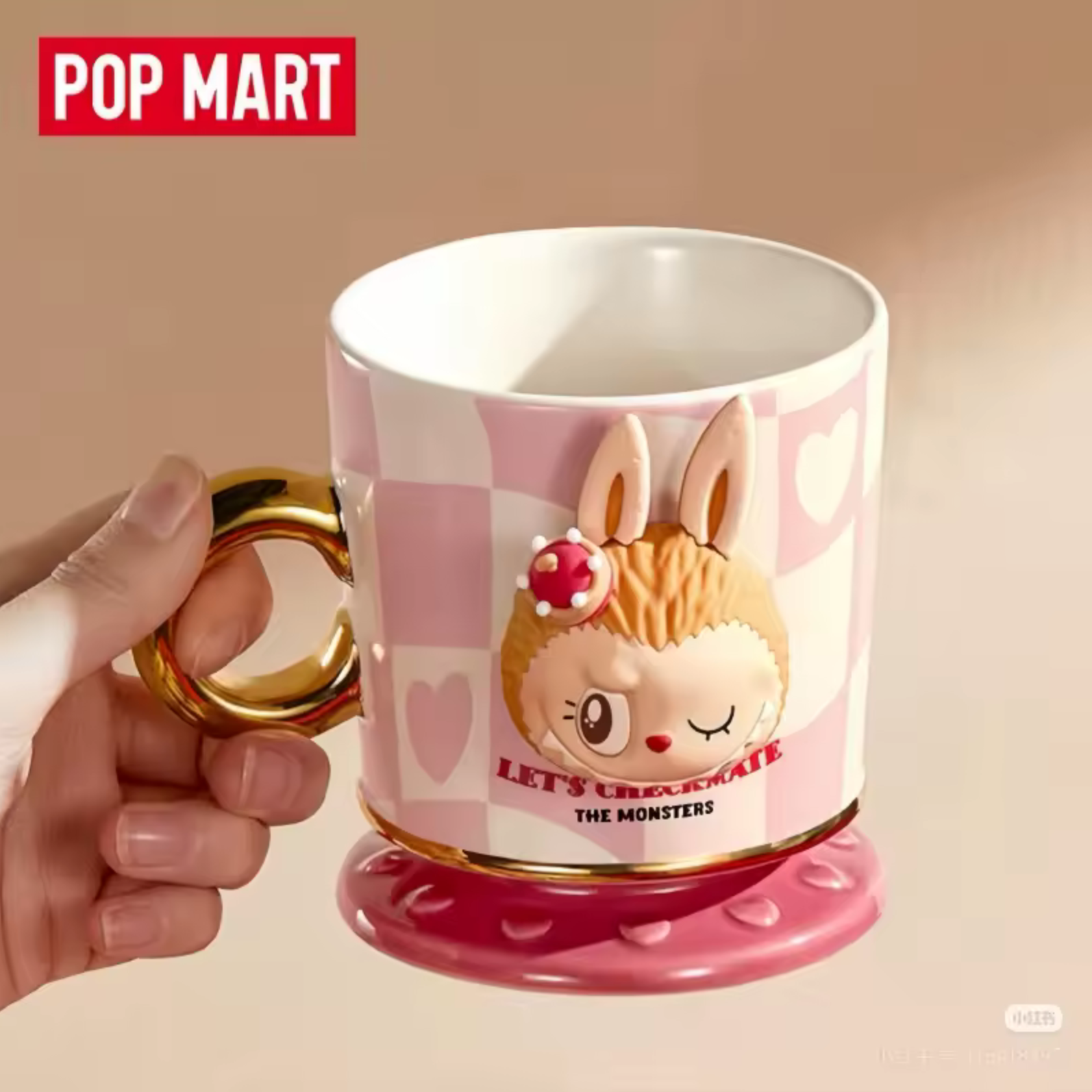 Labubu – Blue & Pink Mug | Let’s Checkmate Collection