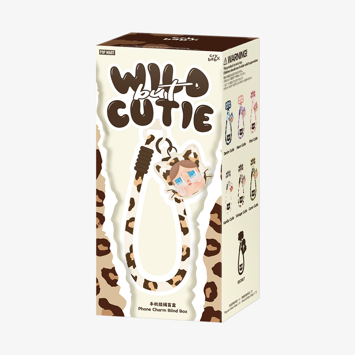 Crybaby Wild But Cutie Series-Phone Charm Blind Box