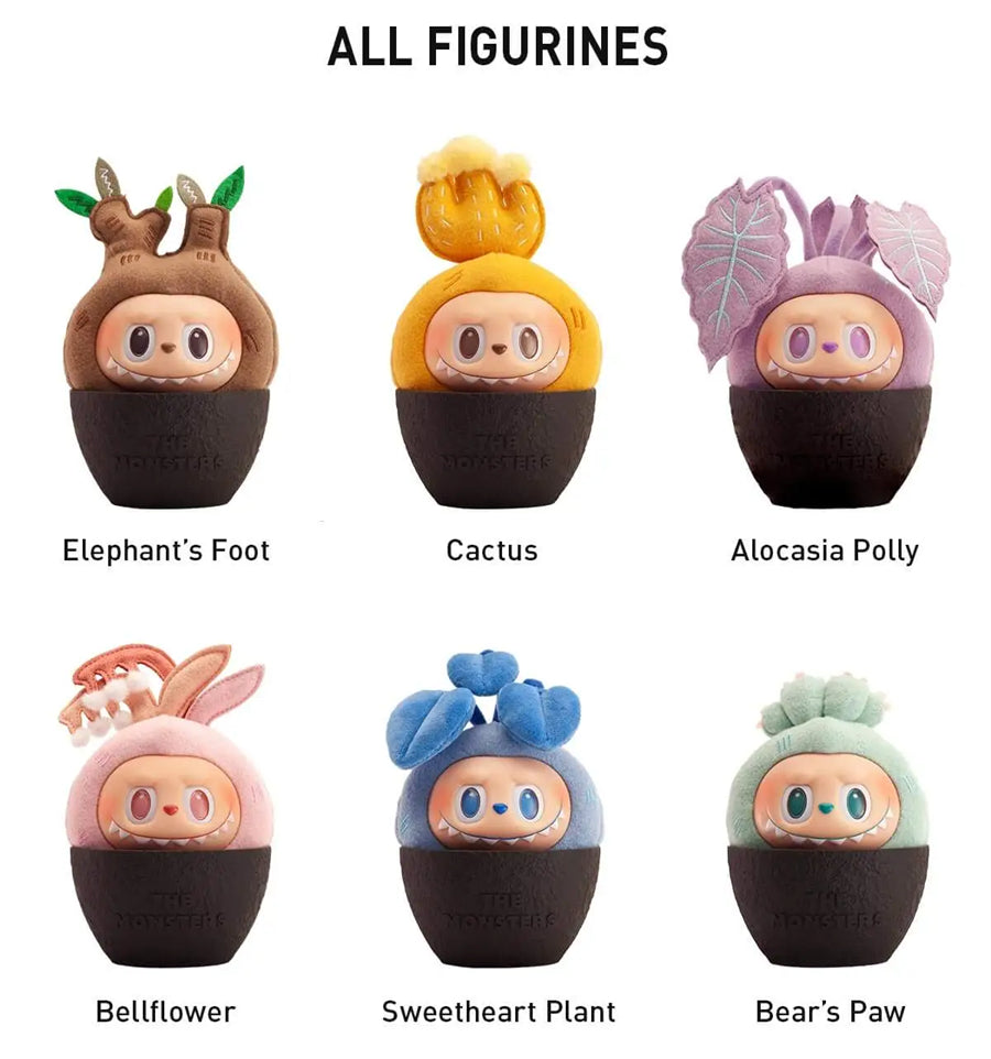 Labubu The Monsters Naughty Plants Series Sealed Case (6 pcs) Blind Box