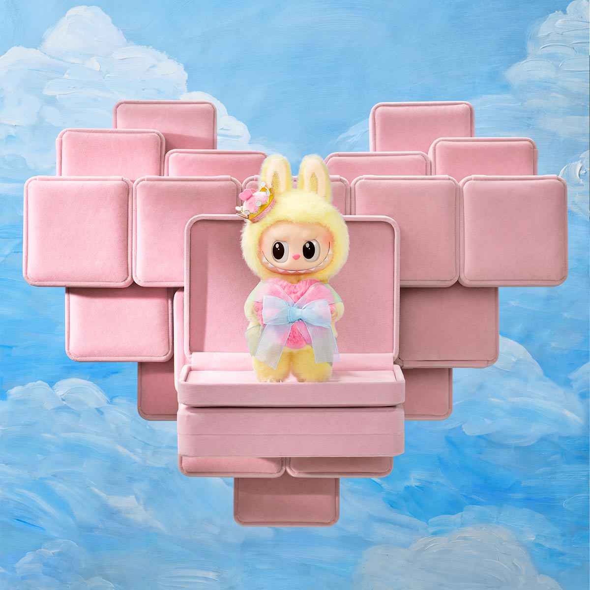 LABUBU PLUSH PLUSH HANGING CARD - LET’s checkmate series plush
