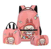 3-in-1 backpack set-pink zen edition