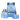 3-In-1 backpack set-Blue Flower Edition