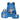 3-In-1 backpack set-Blue Monster Edition
