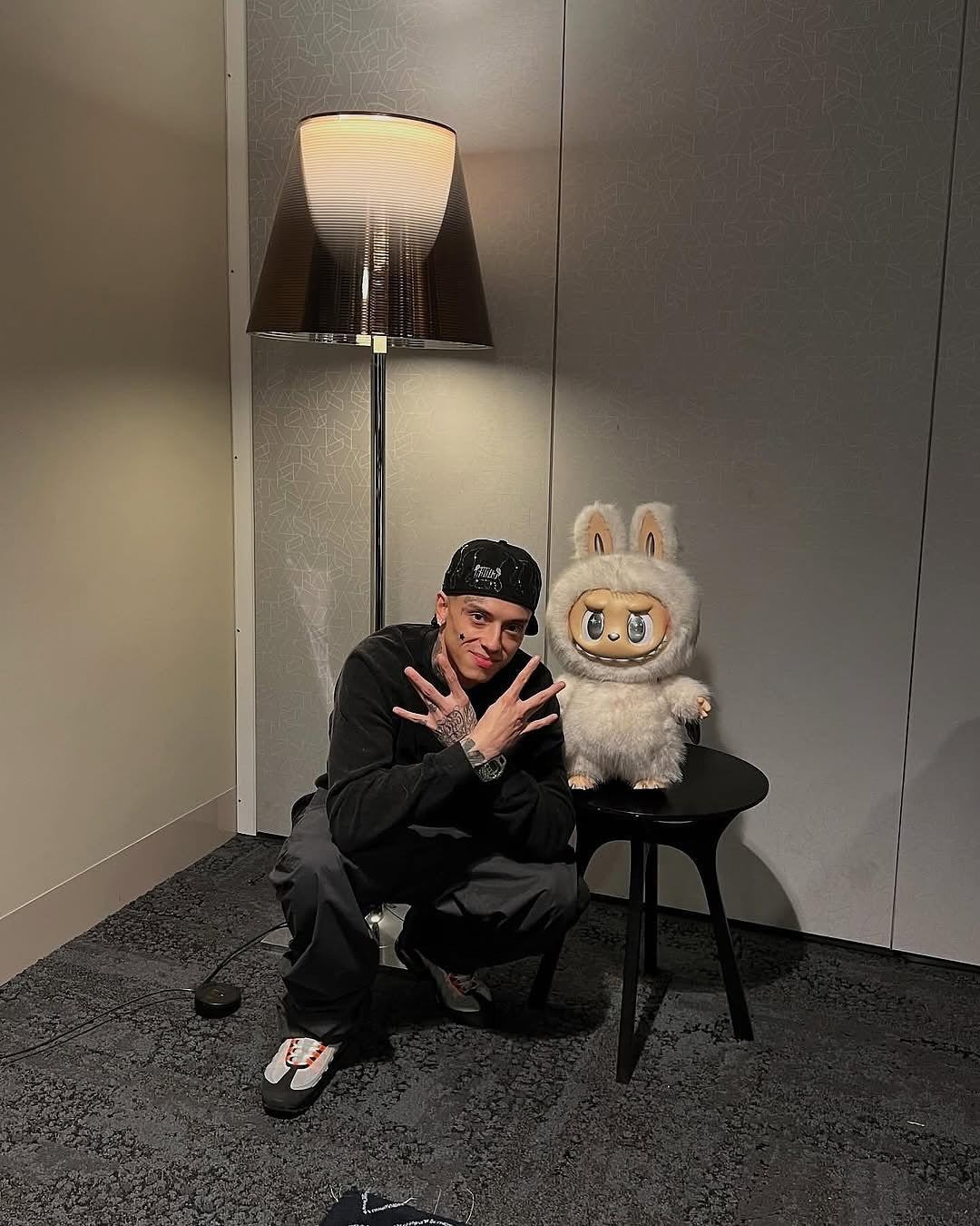 Mega labubu – Zimomo - angel in clouds – collector's celestial