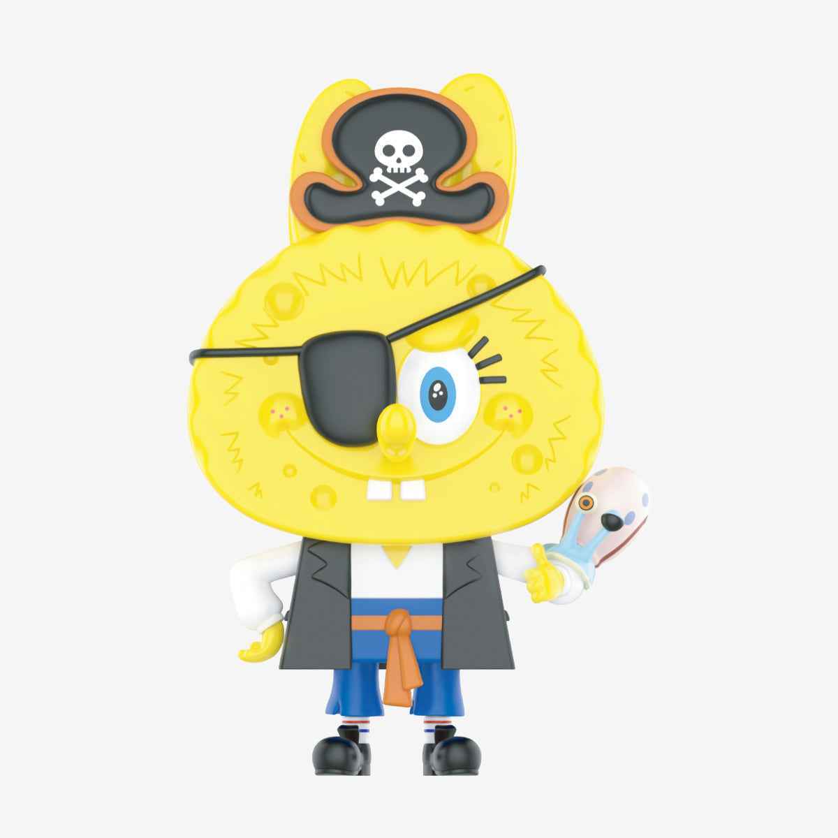 Labubu × Spongebob – Single Blind Box Figurine (Secret Edition 1/144 Chance)