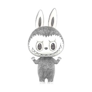 Mega labubu 400% sketch collector figure – pop mart elite art toy series