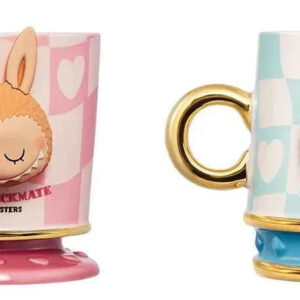 Labubu – Blue & Pink Mug | Let’s Checkmate Collection