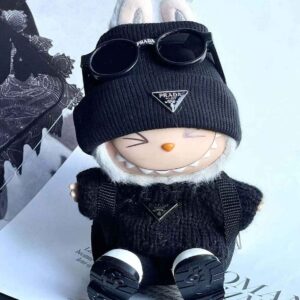 All Black Prada Knitted Outfit