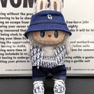 Dior oblique denim outfit