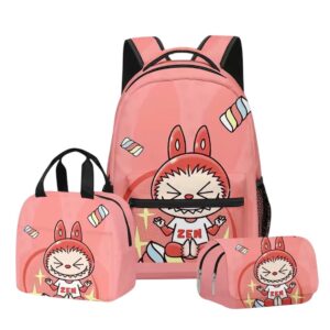 Labubu Pink Zen Backpack — (Special Edition)