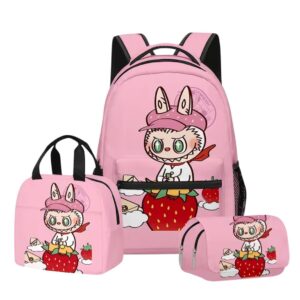 Labubu Flying Strawberry Backpack — (Special Edition)