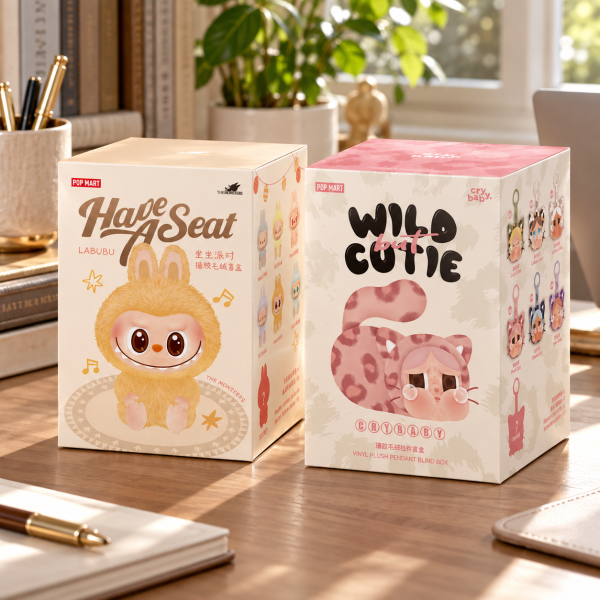 Labubu Have a Seat and CRYBABY Wild But Cutie premium lifestyle