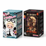 SKULLPANDA Off Mode and HIRONO After Dark duo white background studio packshot